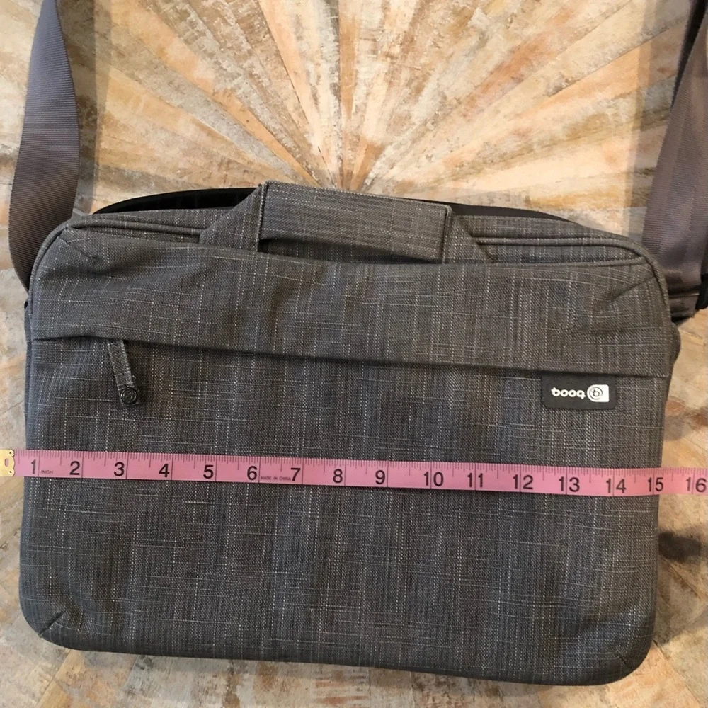 Mamba Courier Laptop Carrier Bag Grey Booq Messenger Mens Work Bag Luggage